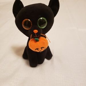 Ty Beanie babies Halloween Boo Black  Cat